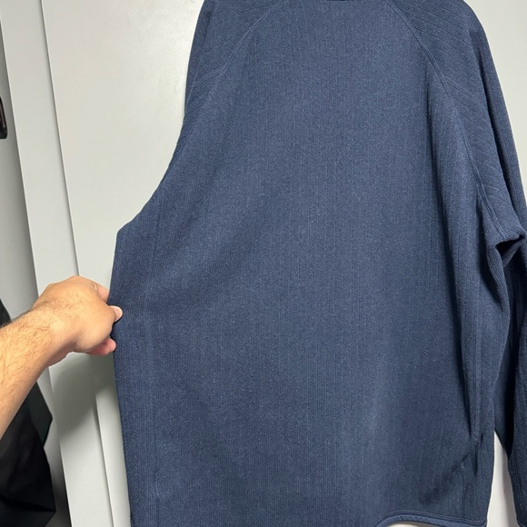 Patagonia Better Sweater Navy Rib-Knit Quarter-Zip Pullover XL - Men's - Picture 9 of 16